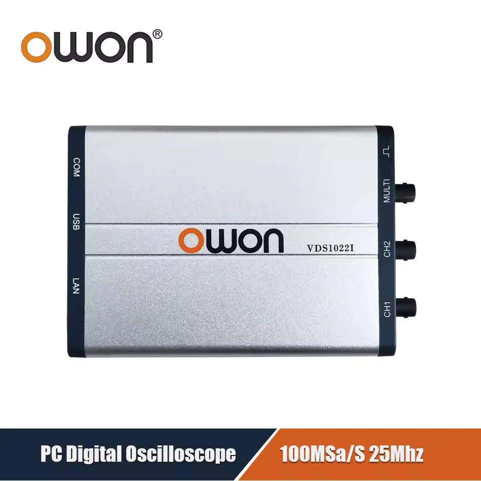 Digital Storage Oscilloscope 100Mhz - Osiloskop PC Virtual OWON VDS1022/I |