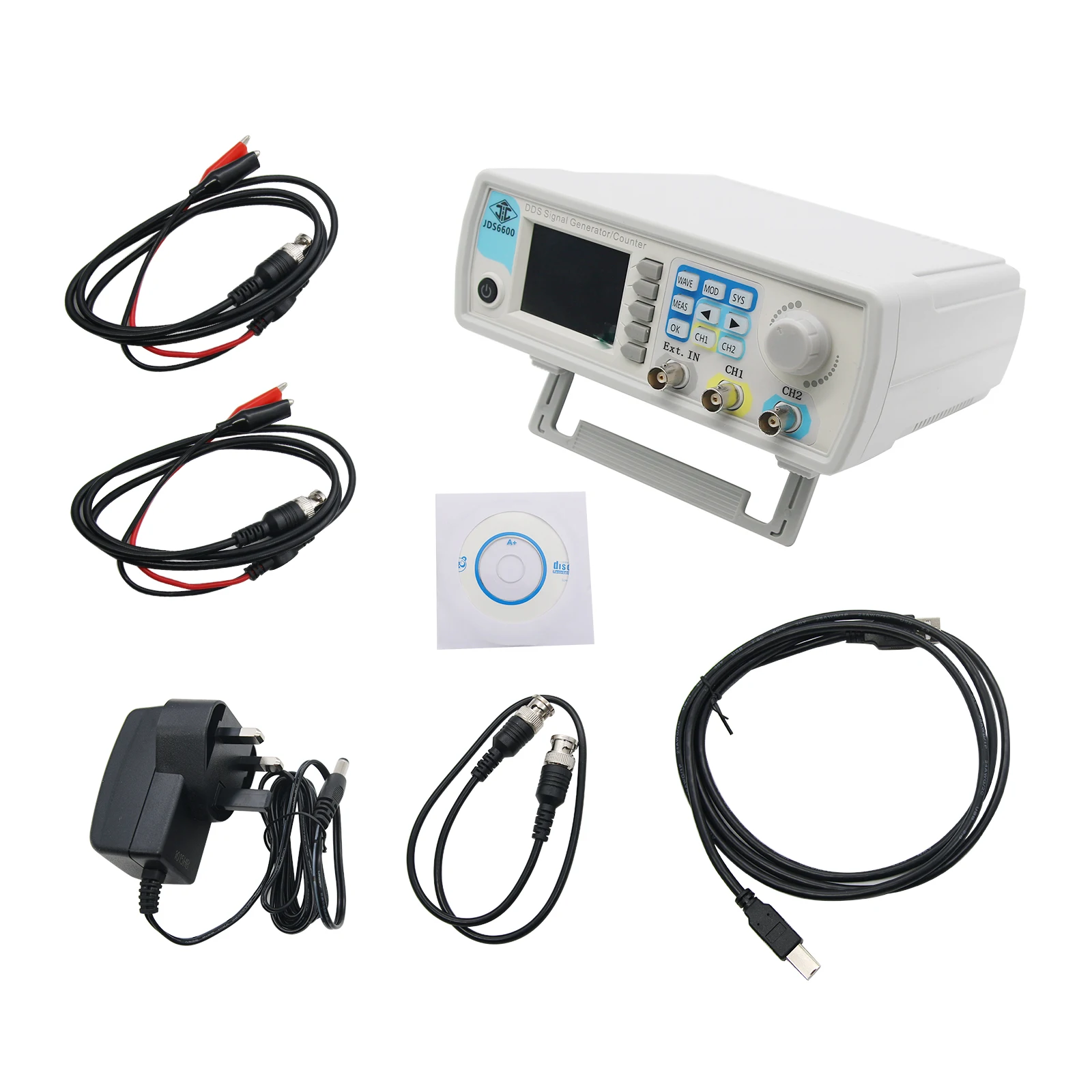 Function Arbitrary Waveform Generator - Produk Premium 2026 JDS6600 Generator Sinyal