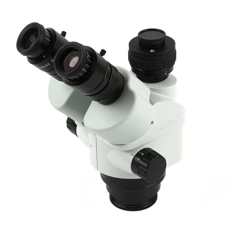 Stereo Trinocular Microscope Pcb - Mikroskop Stereo Trinokuler Industri 7x-45x dengan