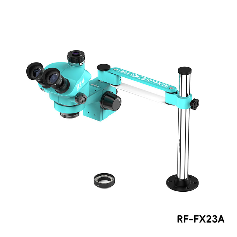 Mikroskop Trinokuler RF4 RF-FX - Stereo Trinocular Microscope Pcb ulasan dan harga