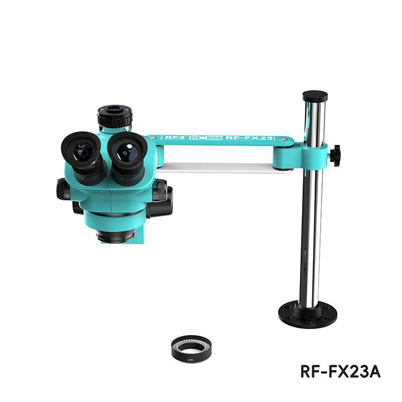 Mikroskop Trinokuler RF4 RF-FX - Stereo Trinocular Microscope Pcb ulasan dan harga