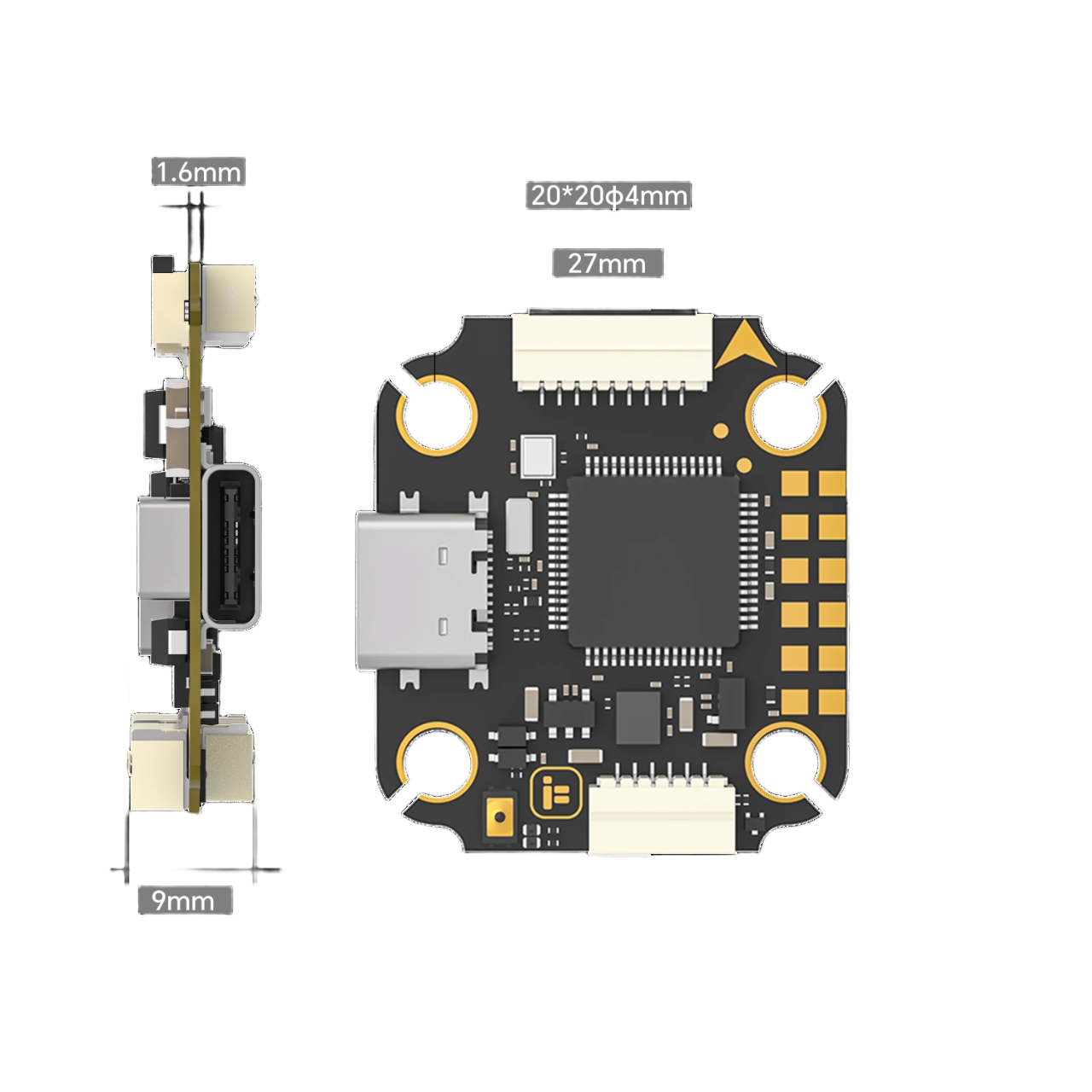 iFlight Borg F7 Mini Stack ICM - Fpv Flight Controller F7 Stack 60A ulasan dan harga