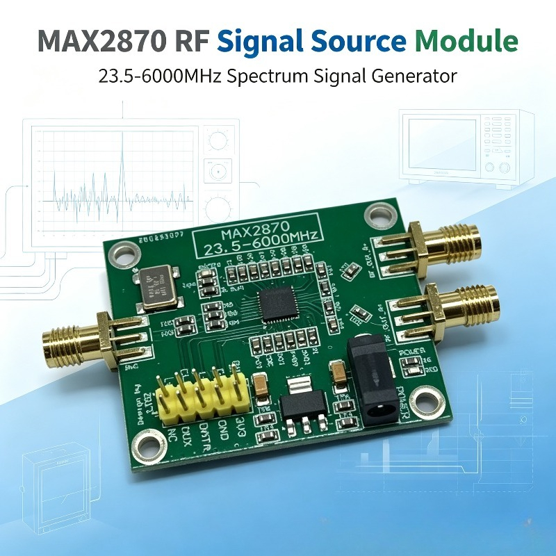 Modul Sumber Sinyal RF MAX2870 - Signal Generator Spectrum Analyzer ulasan dan harga