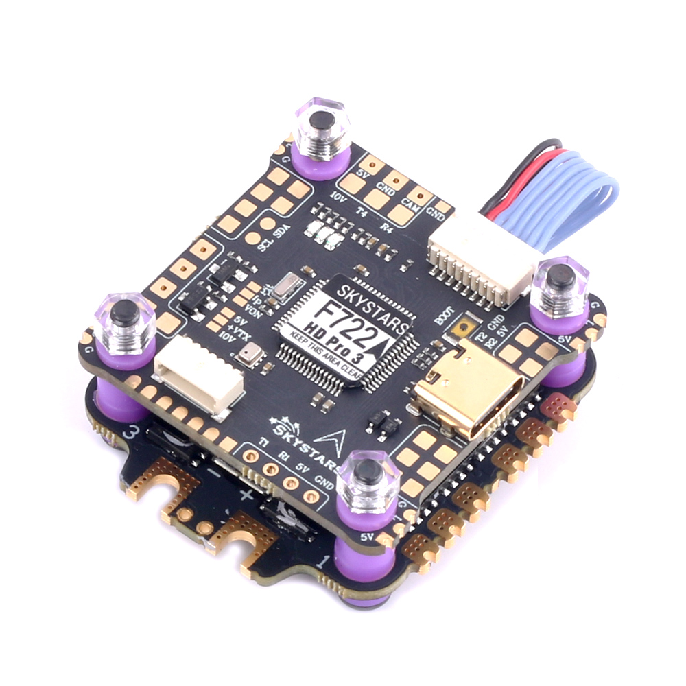 Kontroler Penerbangan SKYSTARS - Fpv Flight Controller F7 Stack 60A ulasan dan harga